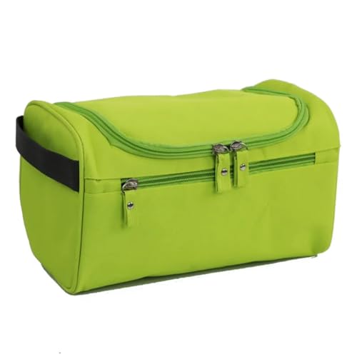 Reißverschluss Mann Frauen wasserdichte Make-up Tasche Kosmetiktasche Beauty Case Make Up Organizer Kulturbeutel Kits Aufbewahrung Reise Waschbeutel(Green) von DKJAHSEK