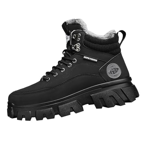 Arbeitsschuhe Sicherheitsschuhe Bundeswehr Stiefel Forststiefel Herren S3 Arbeitsschuhe Herren Wasserdichte Stiefel Damen Winter Sicherheitsschuhe Leicht Herren Arbeitsschuhe mit Plastikkappe Herren von DKLOVIFU