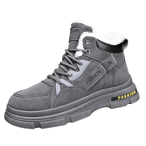 DKLOVIFU Gummistiefel Damen Winter Schuhe Arbeitsschuhe Wasserdicht Damen Stallschuhe Herren S3 Sicherheitsstiefel Herren Winter Sicherheitsstiefel S3 Orthopädische Arbeitsschuhe S3 von DKLOVIFU