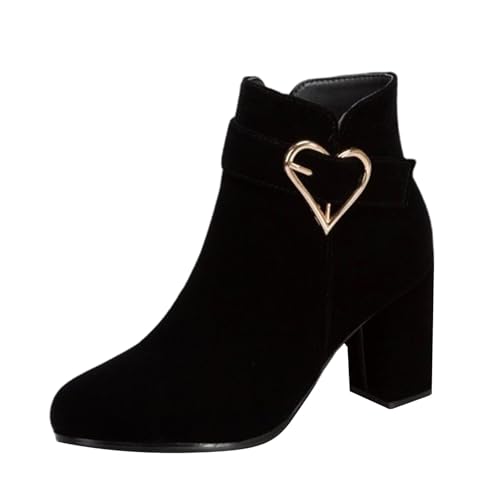DKLOVIFU Stiefeletten Damen Trachten Elegant Halbstiefel Spitz Schlupfschuhe Mittelalter Stiefel Mit Schnalle Absatz Ankle Boots Halbhoch Westernstiefel Damenstiefel Schwarz DKLOVIFU Stiefeletten Damen Trachten Elegant Halbstiefel Spitz Schlupfschuhe Mittelalter Stiefel Mit Schnalle Absatz Ankle Boots Halbhoch Westernstiefel Damenstiefel Schwarz von DKLOVIFU