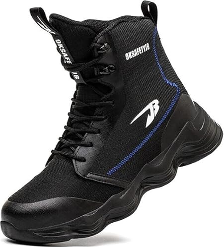 DKLOVIFU Wanderschuhe Herren Wasserdicht Arbeitsschuhe S1 Leichte Sicherheitsschuhe Damen S3 Winter Gefütterte Schuhe von DKLOVIFU