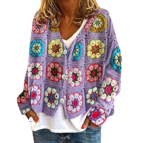 DKLOVIFU Wollpullover Damen Baumwollpullover Damen Dicker Pullover Damen Sweatpullover Damen Ohne Kapuze Dünne Pullover Damen Damen Kleider Pullover Moderne Pullover Damen von DKLOVIFU