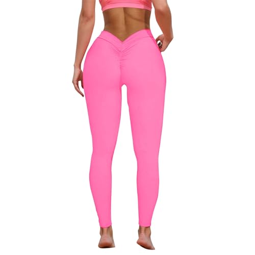 Leggings Damen mit Taschen Damen Leggings Lang Gym Leggings Damen High Waist Hose Damen Schwangerschafts Leggings Blickdicht Mädchen Sporthose Strumpfhosen Damen Winter Grosse Grössen Damen 80Er von DKLOVIFU