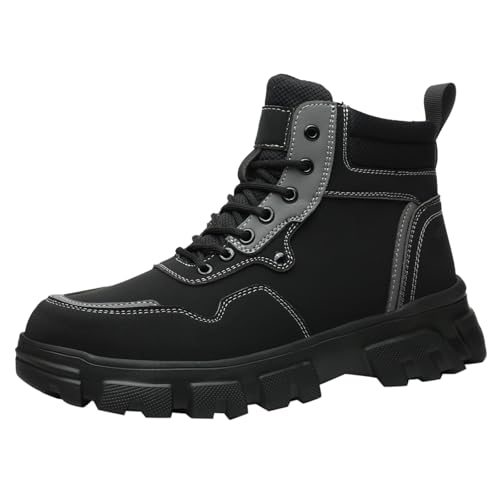 Sicherheitsschuhe S3 Militär Schuhe Sicherheitsschuhe Herren S1 Leicht Outdoor Stiefel Herren Wasserdicht Wasserdichte Schuhe Herren Winter Men'S Winter Shoes Sicherheitsschuhe Herren Klettverschluss von DKLOVIFU