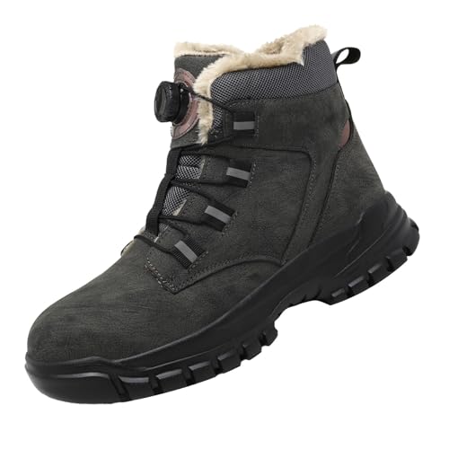 Stahlkappenschuhe Damen Sicherheitsschuhe Herren S1 Wasserdichte Arbeitsschuhe Herren S3 Sicherheitsschuhe Arbeits Winterschuhe Herren Base Sicherheitsschuhe Sicherheitsschuhe Herren S3 Leicht Sommer von DKLOVIFU