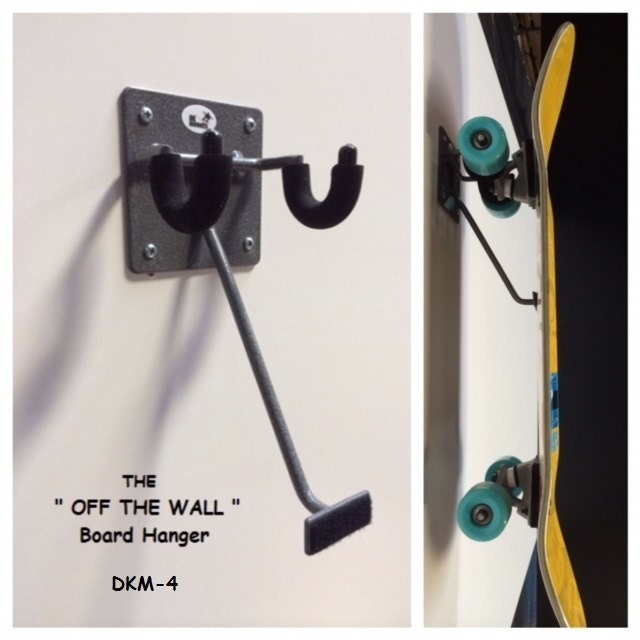 Dkmounts " Off The Wall Skateboard Aufhänger. Das Dkm-4 Hält Brett Vom Boden Ab Und Rädert Von Der Wand Dkmounts " Off The Wall Skateboard Aufhänger. Das Dkm-4 Hält Brett Vom Boden Ab Und Rädert Von Der Wand von DKMounts