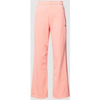 DKNY PERFORMANCE Regular Fit Sweatpants mit Label-Detail in Rosa, Größe S von DKNY PERFORMANCE