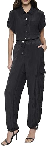 DKNY,Women's CRNKL Dressing Cargo, Black,XL DKNY,Women's CRNKL Dressing Cargo, Black,XL von DKNY