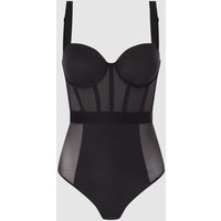 DKNY Body mit Spitzenbesatz in Black, Größe 70/B von DKNY