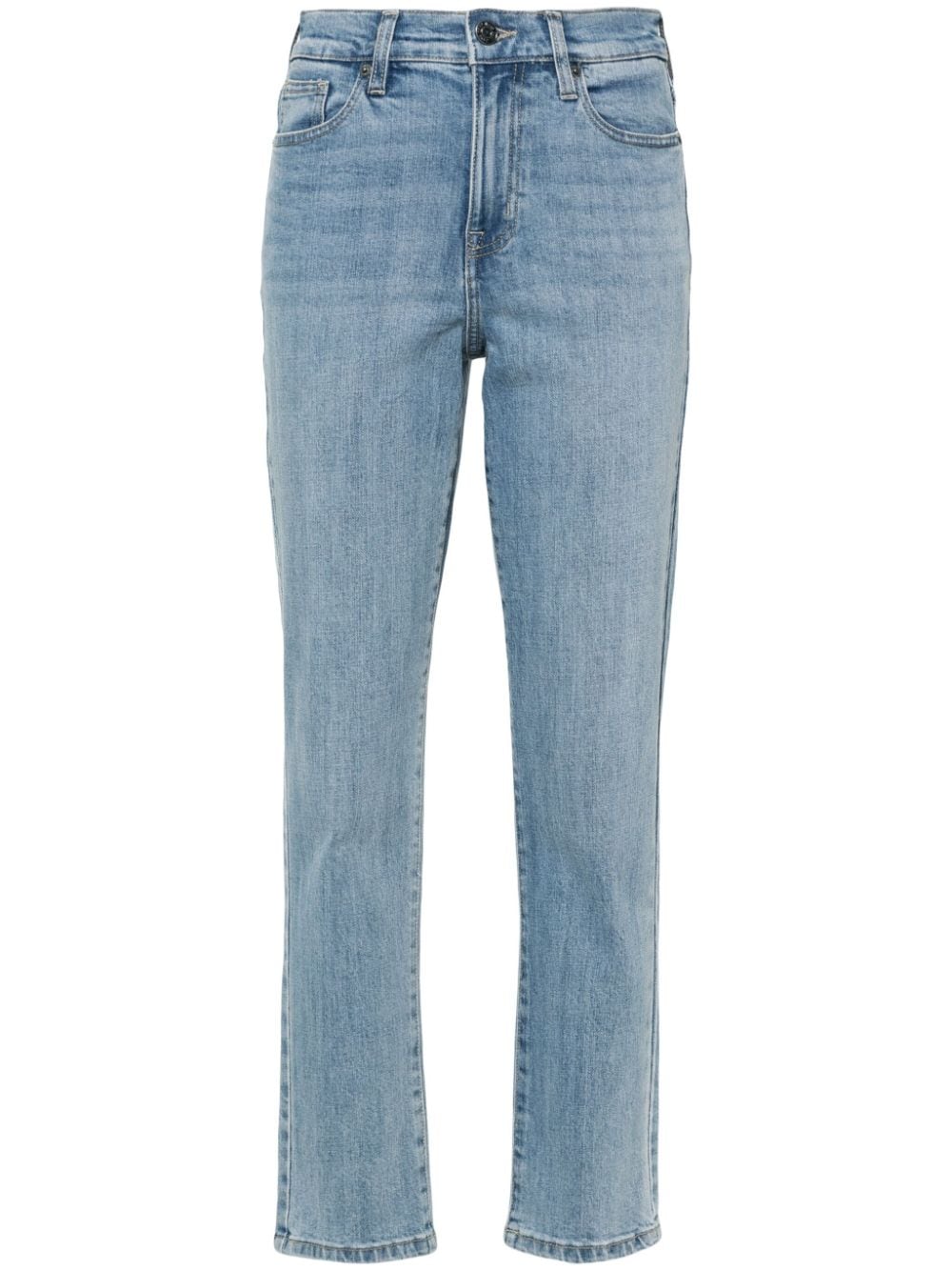 DKNY Broome high-rise straight-leg jeans - Blau von DKNY