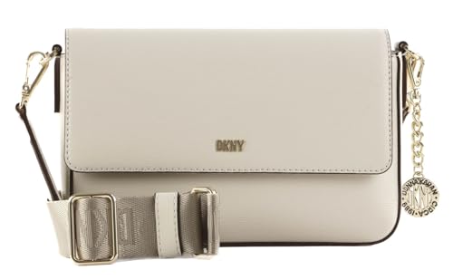 DKNY Bryant Park MD Flap Crossbody Bag Pebble von DKNY