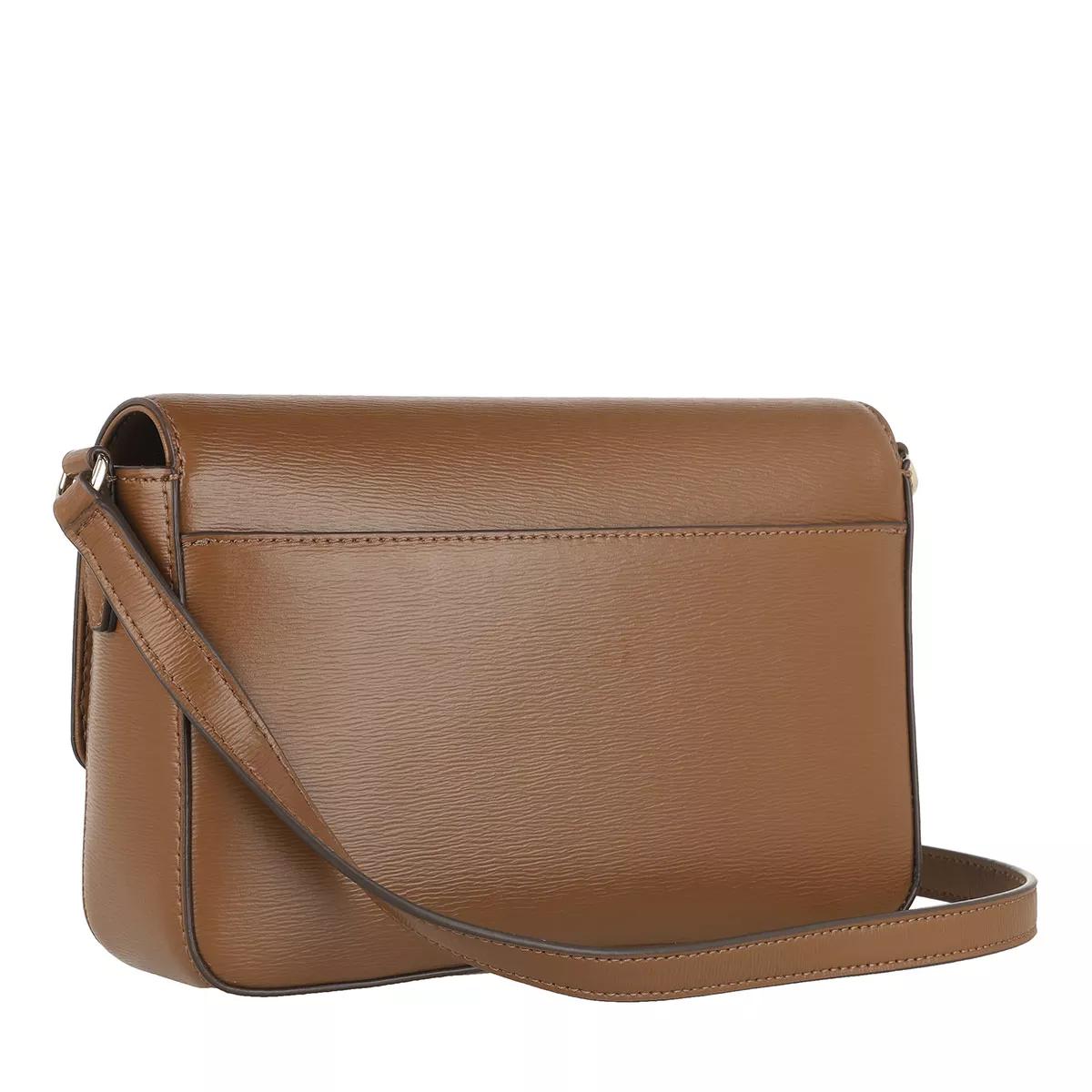 DKNY Crossbody Bags - Bryant Medium Flap Crossbody - Gr. unisize - in Cognacbraun - für Damen von DKNY