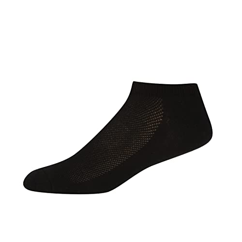 DKNY Damen, Schwarz/Weiß/Grau, Low-Cut-Füßlinge, Designer-Sneakersocken Socken, One Size von DKNY