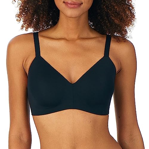 DKNY Damen Active Comfort Bra, Light Impact, Wirefree Sport-BH, schwarz, 75C von DKNY