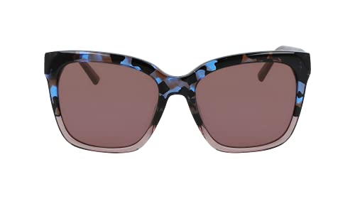 DKNY Damen DK534S Sunglasses, Crystal Mink/Blue/Black Tortoise, Einheitsgröße von DKNY