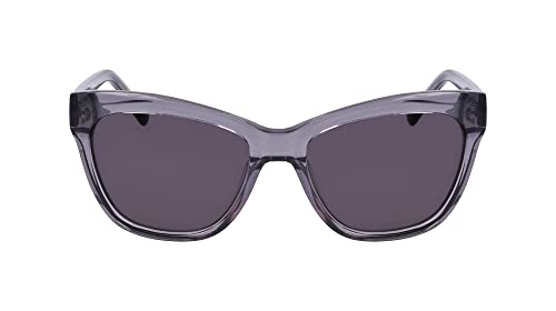 DKNY Damen DK543S Sonnenbrille, Crystal Smoke, Einheitsgröße von DKNY