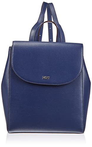 DKNY Damen Dkny Women's Dkny Womens Bags Bryant Flap Backpack, Ids - Indigo/Silver, 1 EU von DKNY