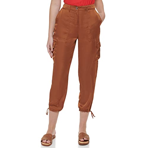 DKNY Damen Dkny Women's Trousers Dress Pants, Nutmeg, 4 EU von DKNY