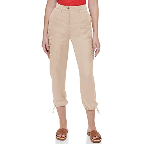 DKNY Damen Dkny Women's Trousers Dress Pants, Wheat, 40 EU von DKNY