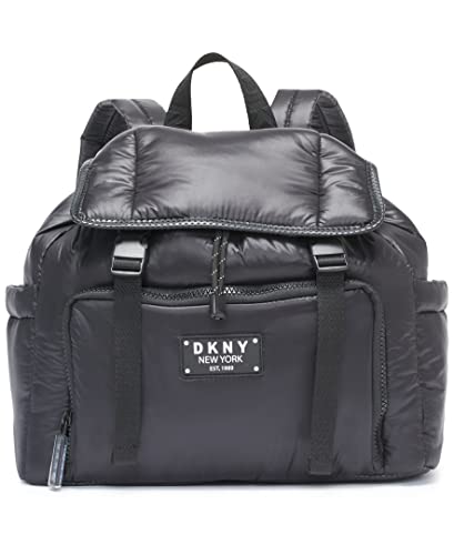 DKNY Damen Casual Lightweight Backpack Computer-Rucksack, Schwarz, One Size von DKNY