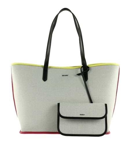 DKNY Damen Hallie Tote Tragetasche, Schwarz Multi von DKNY