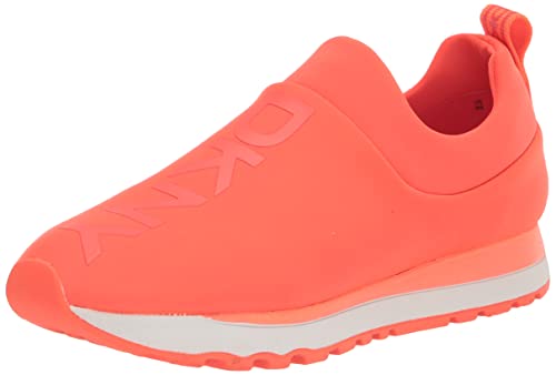 DKNY Damen K1258120-ora-10 Sneaker, Orange/Abendrot im Zickzackmuster (Sunset Chevron), 41.5 EU von DKNY