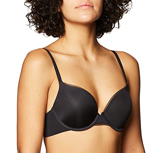 DKNY Damen Litewear Custom Lift Push-Up-BH, Schwarz, 80B von DKNY