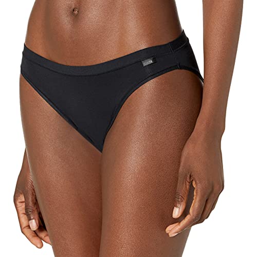 DKNY Damen Modal Panty Unterwsche im Bikini-Stil, schwarz, Small von DKNY