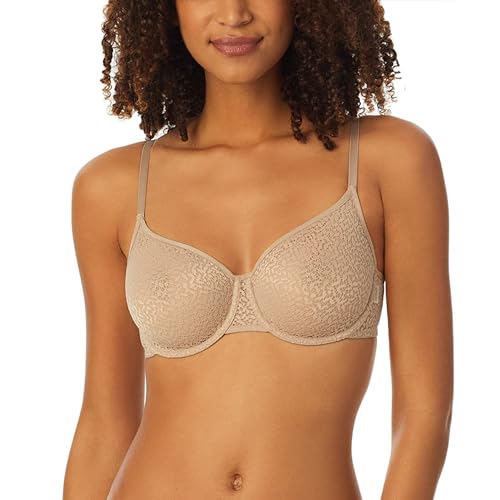 DKNY Damen Modern Lace Unlined Demi Bra Halbschalen BH, champagnerfarben, 70D von DKNY