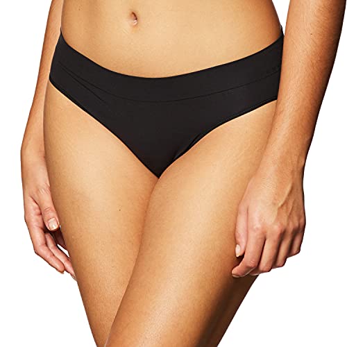 DKNY Damen Naadloze Litewear bikinibroek Unterw sche im Bikini Stil, Schwarz, M EU von DKNY