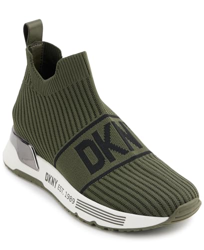 DKNY Damen Nandi Slip-On Sneaker, Green, 37.5 EU von DKNY