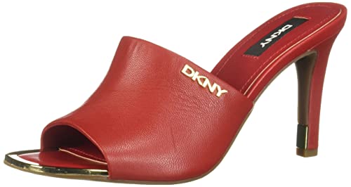 DKNY Damen offenem Zehenbereich, modische Pumps Sandale mit Absatz, Rote Bronx, 37 EU von DKNY