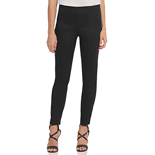 DKNY Damen P0rk8cmd Pull-on Leggings, Schwarz, M EU von DKNY