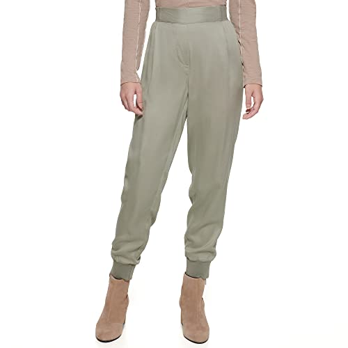 DKNY Damen P1kkijgt-Thy-l Hose, Thymian, Groß von DKNY