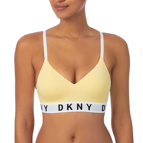 DKNY Damen Pushup, Bügel Push-Up-BH, Undurchsichtige, Mellow Yellow, Medium von DKNY