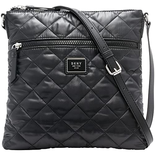 DKNY Damen R11eem56-bbl Umhängetasche, Schwarz/Schwarz von DKNY