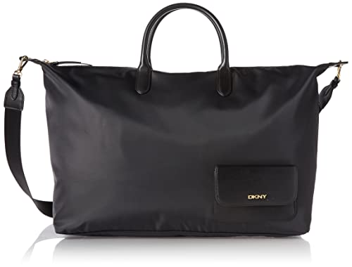 DKNY Damen R21xer54-bgd Weekender, Schwarz/Gold von DKNY