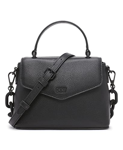 DKNY Damen R24eas46-bbl-medium Umhängetasche, Schwarz/Schwarz von DKNY