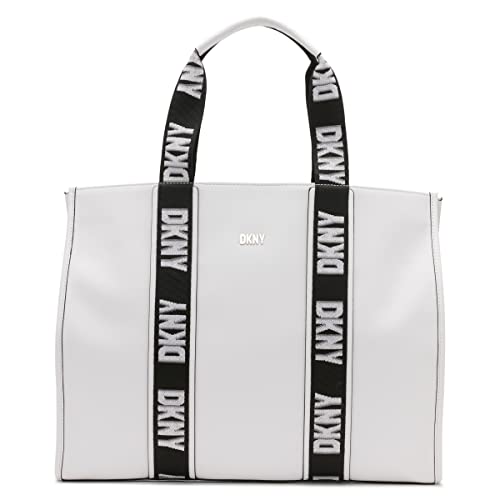 DKNY Damen R31azq13-opt-large Tragetasche, Optisches Weiß von DKNY