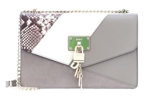 DKNY Elissa Logo Shoulder Flap Soft Clay Combo von DKNY
