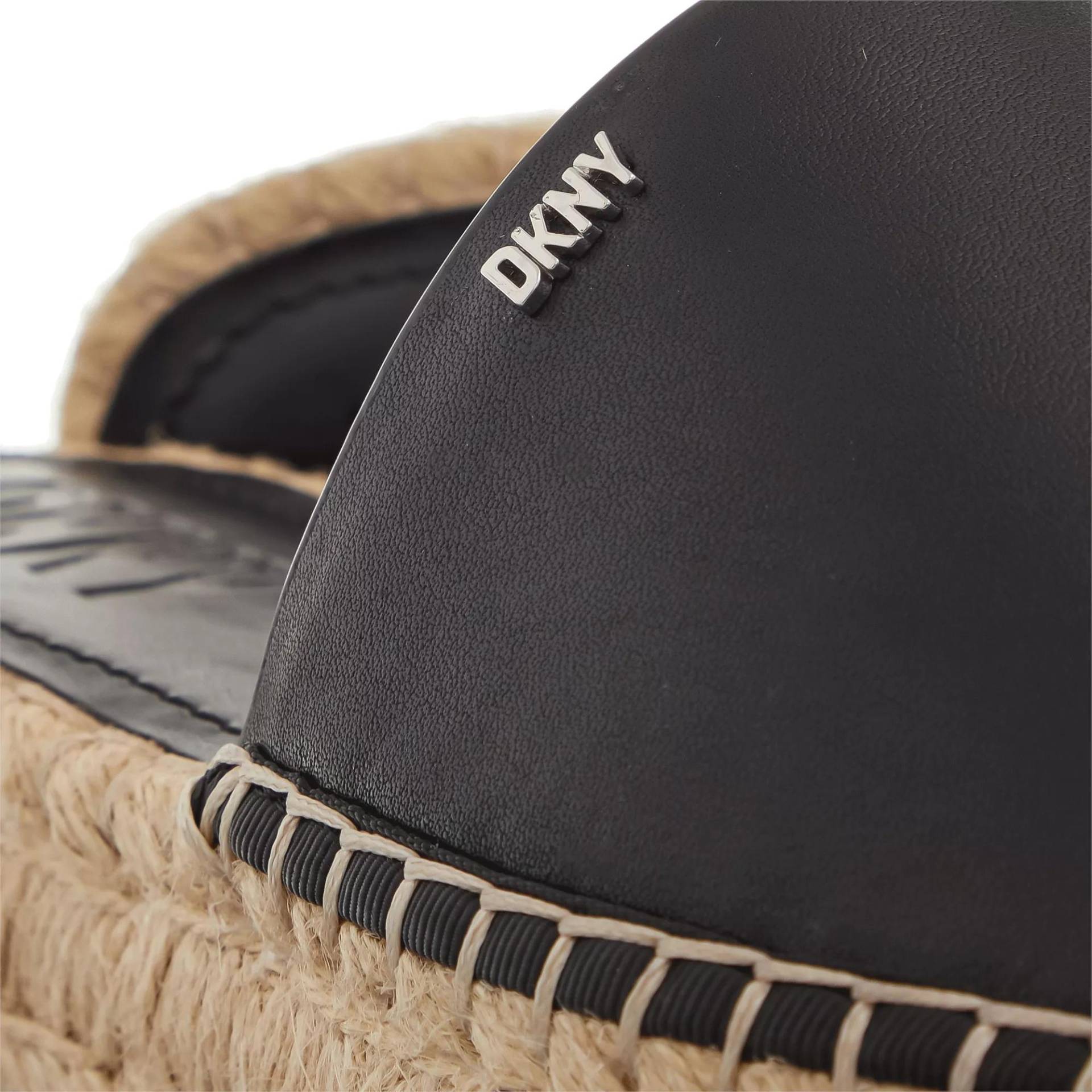 DKNY Espadrilles - Camillo Platform Slide Espadrille - Gr. 37 (EU) - in Schwarz - für Damen von DKNY