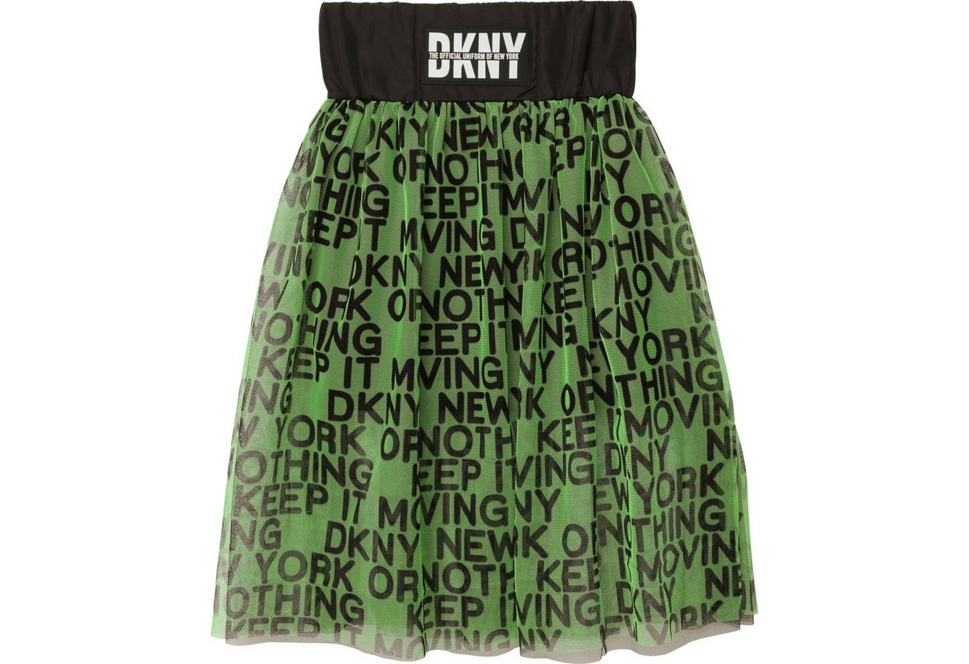 DKNY Faltenrock Allover Logoprint von DKNY