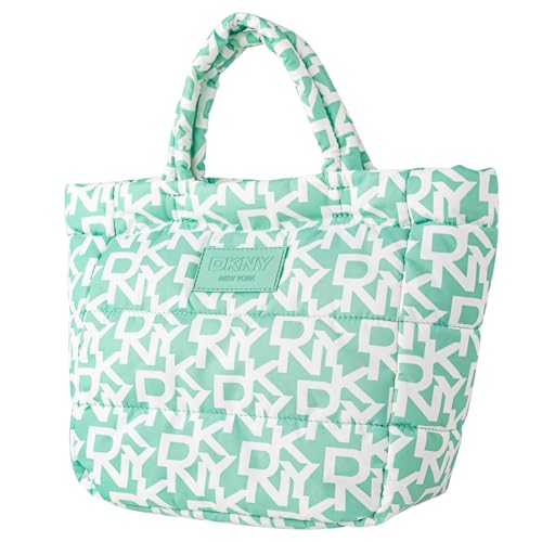 DKNY - Handtasche Damen Umhängetasche - Handtaschen Damen Mittelgross mit verstellbarem riemen - Umhängetasche Damen hergestellt aus hochwertigem material - Dauerhaft Damen-Umhãngetaschen, Minzgrün von DKNY