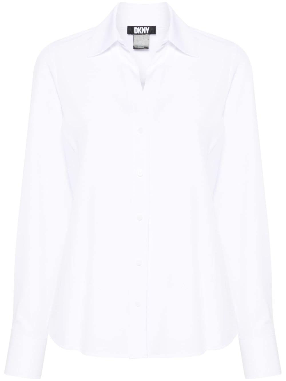 DKNY Hemd mit Reverskragen - Weiß von DKNY