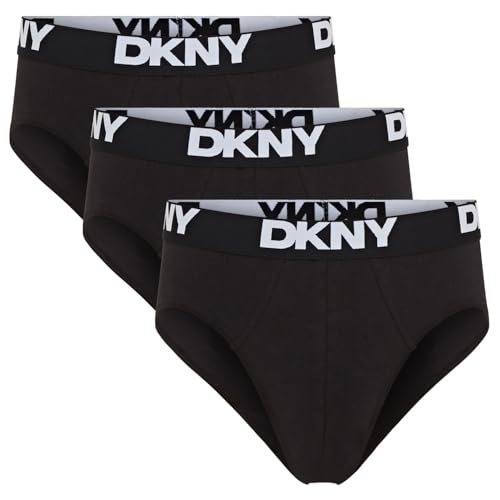 DKNY Men's Kelso Boxer Briefs, Black, S von DKNY
