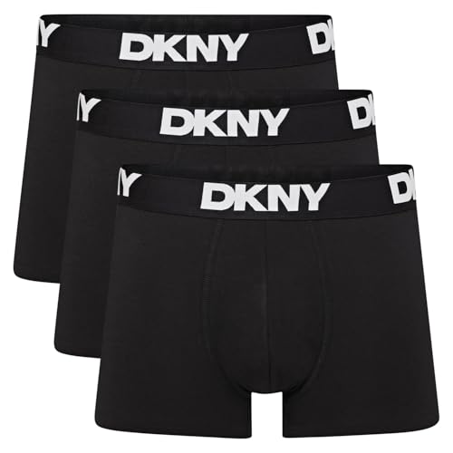 DKNY Men's Seattle Boxer Briefs, Black, M von DKNY