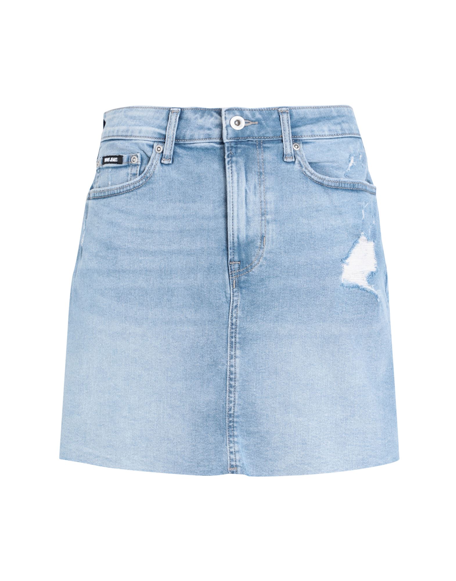 DKNY Jeansrock Damen Blau DKNY Jeansrock Damen Blau von DKNY