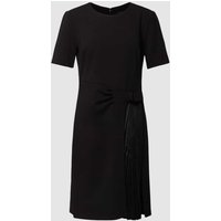 DKNY Knielanges Kleid mit asymmetrischem Rockteil in Black, Größe 36 von DKNY