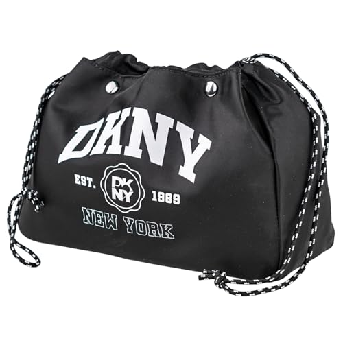 DKNY - Kulturbeutel Reise Damen Herren Wasserdicht Groß Hängend mit Fächern Waschtasche Organisator für Kosmetik und Hygieneartikel, Schwarz DKNY - Kulturbeutel Reise Damen Herren Wasserdicht Groß Hängend mit Fächern Waschtasche Organisator für Kosmetik und Hygieneartikel, Schwarz von DKNY