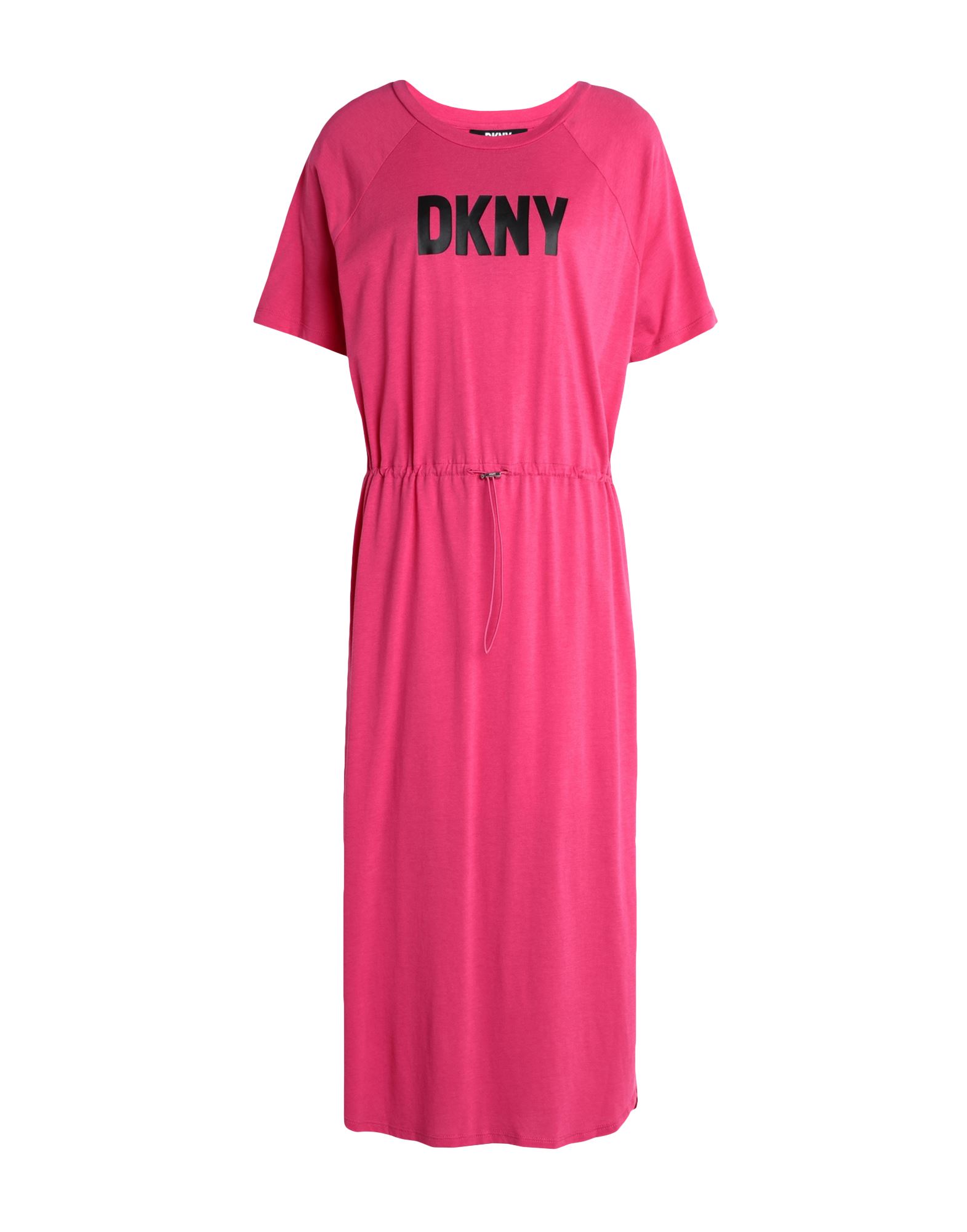 DKNY Midi-kleid Damen Fuchsia von DKNY